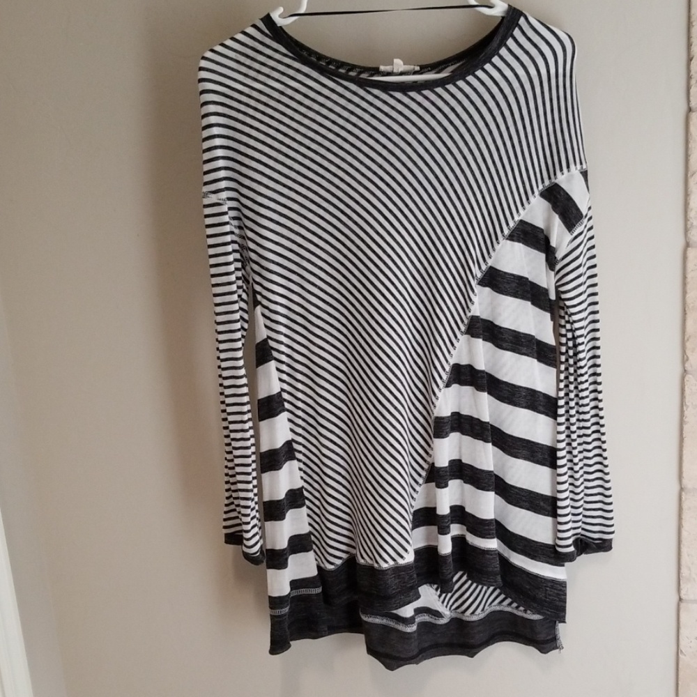 Multi-pattern shirt